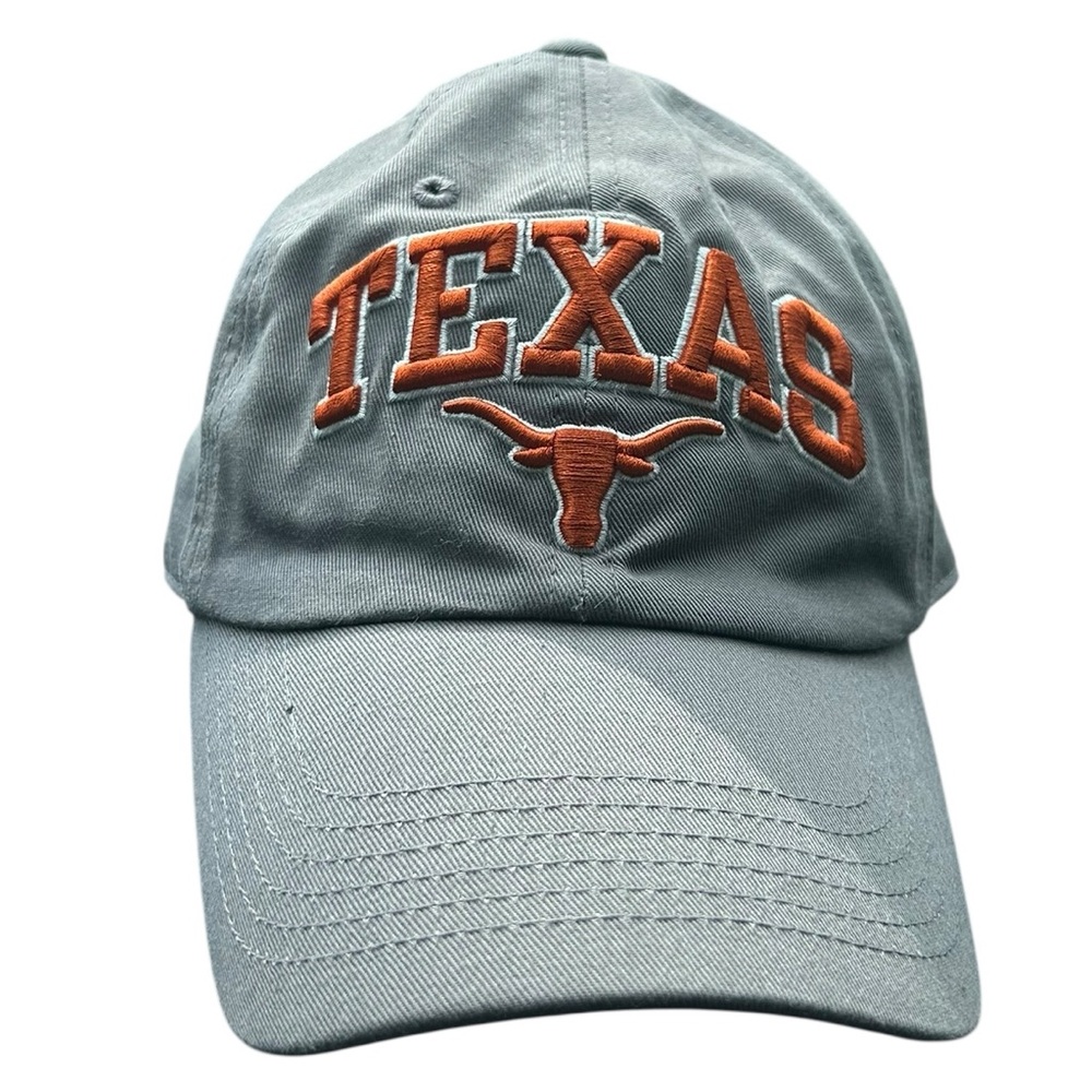 Texas Longhorns NCAA Embroidered Adjustable Hat Cap Gray Burnt‎ Orange